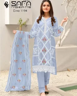 Safa Fashion Fab 1194 Colors Pakistani Ready Made Dress Collection