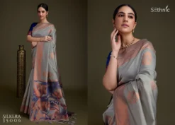 Sethnic Silkera Reception Wear Soft Banarasi Silk Saree