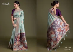 Sethnic Silkera Reception Wear Soft Banarasi Silk Saree