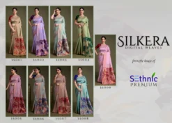 Sethnic Silkera Reception Wear Soft Banarasi Silk Saree
