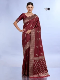 Shilpa Magic 334 Uniform Wear Silk Saree Wholesale