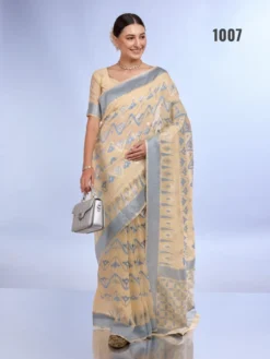 Shilpa Umang Trendz 314 Linen Uniform Saree Online 2024