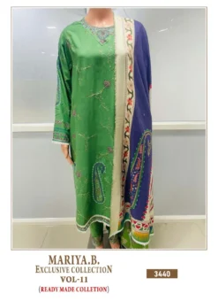 Shree Mariya B Exclusive 11 Ready Made Chiffon Dupatta Pakistani Suit