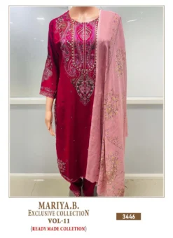 Shree Mariya B Exclusive 11 Ready Made Chiffon Dupatta Pakistani Suit