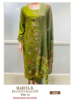 Shree Mariya B Exclusive 11 Ready Made Cotton Dupatta Pakistani Suit