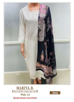 Shree Mariya B Exclusive 11 Ready Made Cotton Dupatta Pakistani Suit