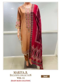 Shree Mariya B Exclusive 11 Ready Made Chiffon Dupatta Pakistani Suit