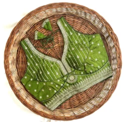 Shreya CHAKORI Back Designer Ready Made Blouse Wholesale