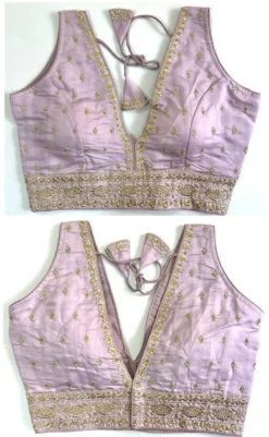 Shreya Kunj V Shape Silk Readymade Blouse Wholesale