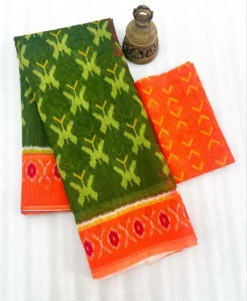 Subh 446 Party Wear Lilen Saree With Digital Print Wholesale
