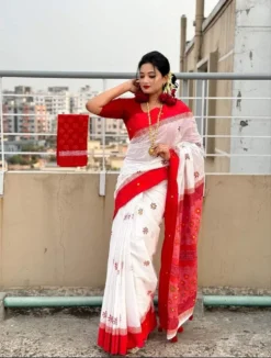 Subh 449 Lilen Saree With Digital Print Wholesale
