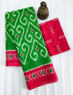 Subh 451 Lilen Saree With Digital Print Wholesale