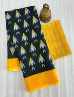 Subh 451 Lilen Saree With Digital Print Wholesale