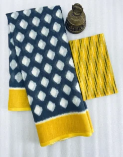 Subh 451 Lilen Saree With Digital Print Wholesale