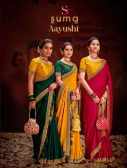 Suma Aayushi Vichitra Swarovski Work Saree Wholesale