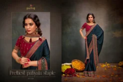 Suma Designer Silk Sanchi Saree Wholesale