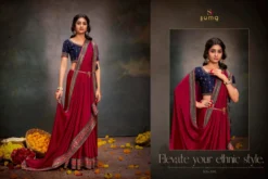 Suma Designer Silk Sanchi Saree Wholesale