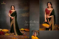 Suma Designer Silk Sanchi Saree Wholesale