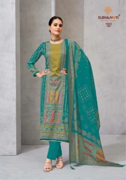 Suryajyoti Kamakshi Vol 1 Jaam Satin Printed Dress Material Wholesale