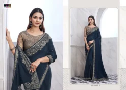 TFH SILVER SCREEN 19 (29015 SERIES) Chiffon Silk Saree