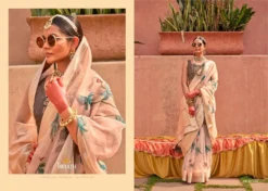 Trirath Geetanjali Organza Silk Saree Wholesale