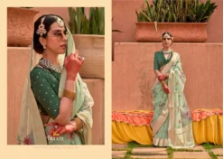 Trirath Geetanjali Organza Silk Saree Wholesale