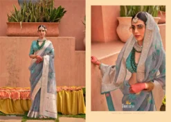 Trirath Geetanjali Organza Silk Saree Wholesale