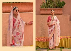 Trirath Geetanjali Organza Silk Saree Wholesale