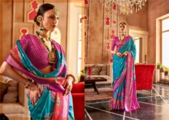 Trirath Hast Patola Silk Saree Wholesale