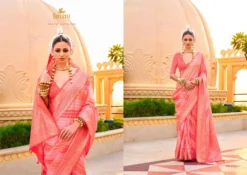 Trirath Pratha Super Pv Silk Designer Saree Wholesale