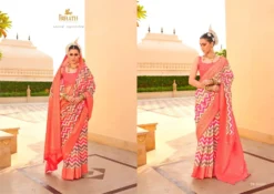 Trirath Pratha Super Pv Silk Designer Saree Wholesale