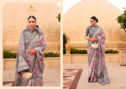 Trirath Sinhasan Wedding Wear Silk Saree Wholesale Surat