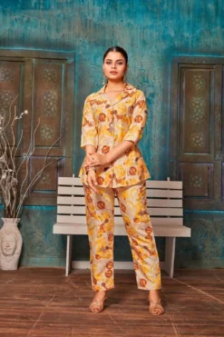 Vani Cotton Designer Co ord Set