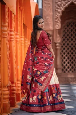 Women 1651 Dola Silk Lehenga Choli