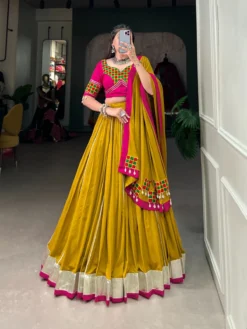 Women 1694 Pure Rayon Navratri Lehenga Choli