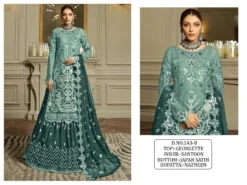 Zarin 143 Georgette Pakistani Sharara Suit wholesale