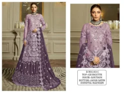 Zarin 143 Georgette Pakistani Sharara Suit wholesale