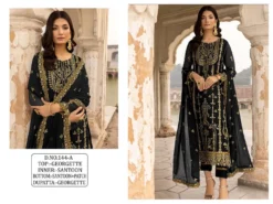 Zarin 144 Georgette Pakistani Suit Material