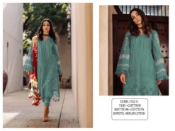 Zarin 152 Karachi Cotton Dress Material