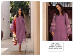 Zarin 152 Karachi Cotton Dress Material
