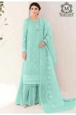 Zarin 165 Organza Pakistani Dress Material