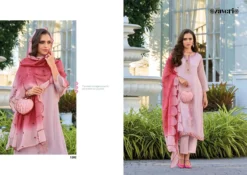 Zaveri Jiya Organza Embroidered Ready Made Collection