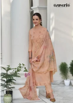 Zaveri Mal Mal Vol 2 Designer Kurti With Bottom Dupatta
