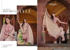 Zulfat Nazrana 549 Designer Printed Dress Material