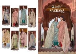 Zulfat Nazrana 549 Designer Printed Dress Material