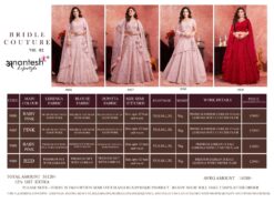 Anantesh Bridal Couture Vol 2 Bridal Lehenga Choli Under 15000