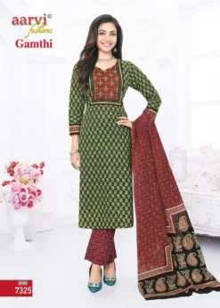 Aarvi Gamthi Vol 5 Ready Made Cotton Printed Collection