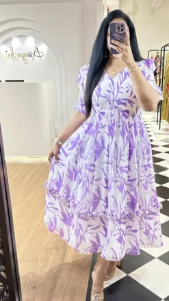 Alia 341 Designer Western Wear Kurti Printed