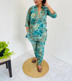 Alia 355 Designer Printed Co Ord Set