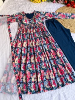 Alia Cut 333 Top Bottom With Dupatta Fancy Collection